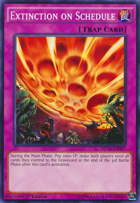 Extinction on Schedule MP16-EN097 card from 2016 Mega-Tins Mega Pack