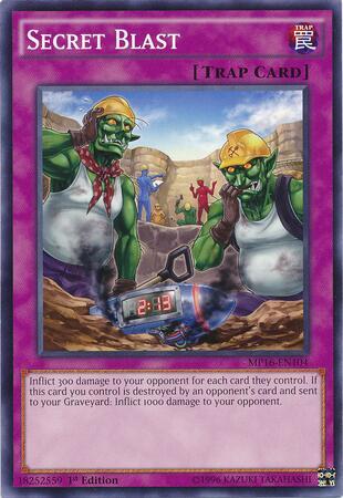 Secret Blast MP16-EN104 card from 2016 Mega-Tins Mega Pack