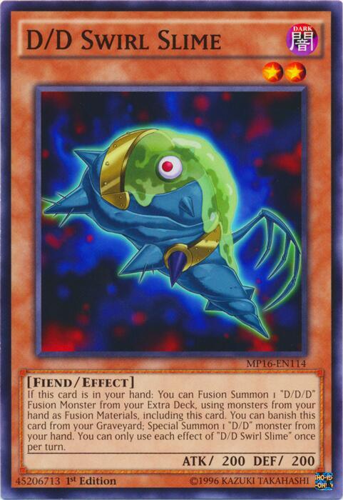D/D Swirl Slime MP16-EN114 card from 2016 Mega-Tins Mega Pack