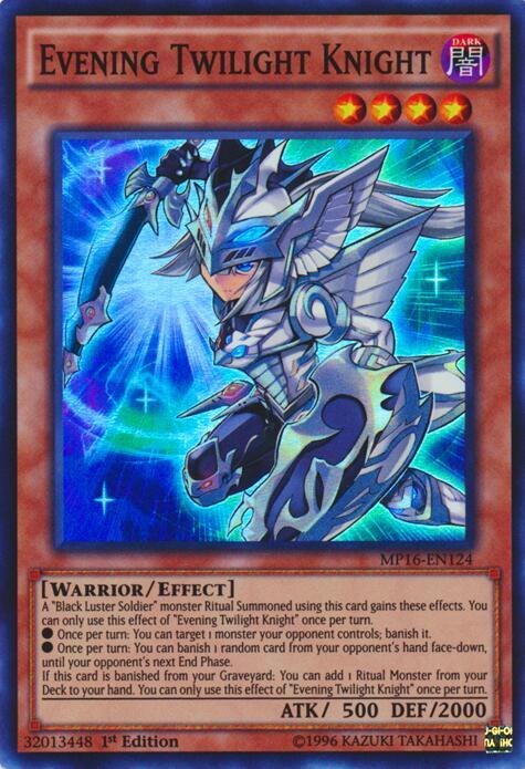 Evening Twilight Knight MP16-EN124 card from 2016 Mega-Tins Mega Pack