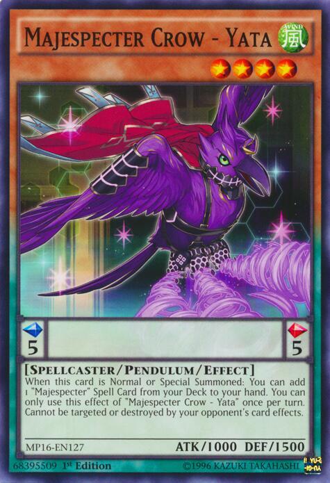 Majespecter Crow - Yata MP16-EN127 card from 2016 Mega-Tins Mega Pack