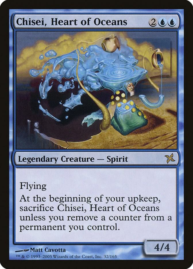 Chisei, Heart of Oceans 32 card from Betrayers of Kamigawa