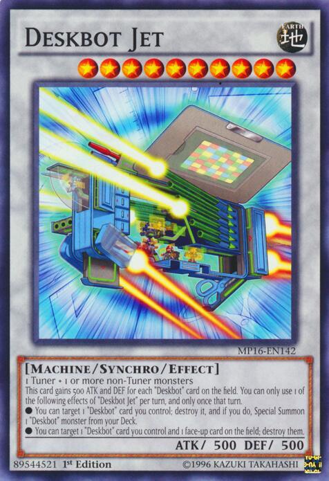 Deskbot Jet MP16-EN142 card from 2016 Mega-Tins Mega Pack