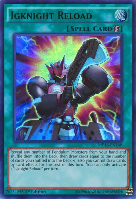 Igknight Reload MP16-EN148 card from 2016 Mega-Tins Mega Pack