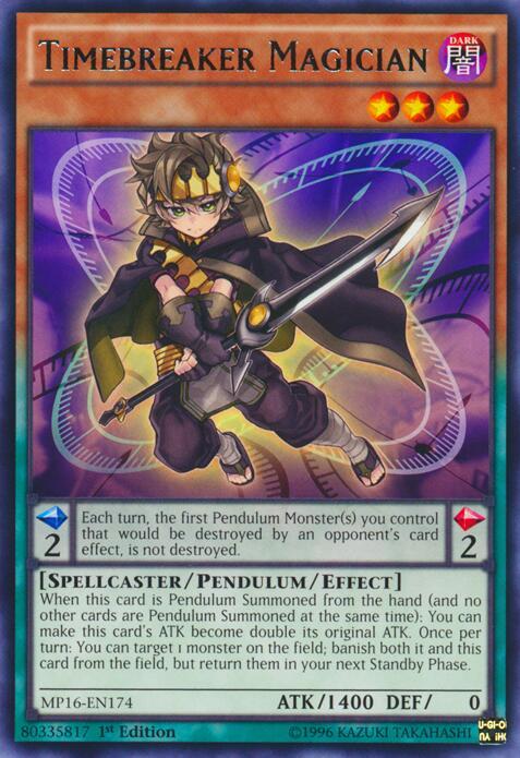 Timebreaker Magician MP16-EN174 card from 2016 Mega-Tins Mega Pack