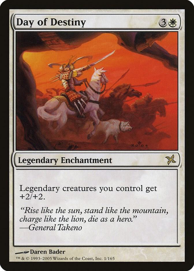Day of Destiny 1 card from Betrayers of Kamigawa