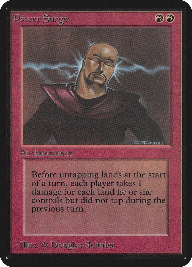 Power Surge card from Alpha Edition