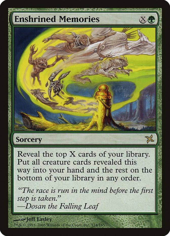 Enshrined Memories 124 card from Betrayers of Kamigawa