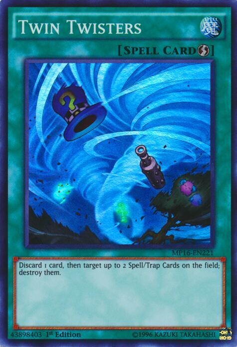 Twin Twisters MP16-EN221 card from 2016 Mega-Tins Mega Pack