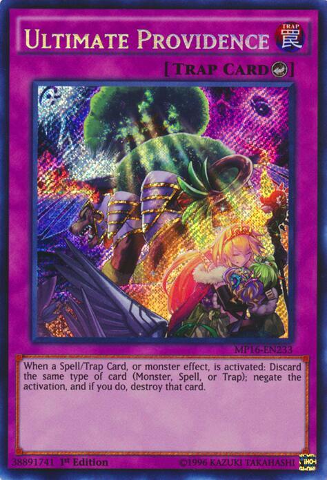 Ultimate Providence MP16-EN233 card from 2016 Mega-Tins Mega Pack