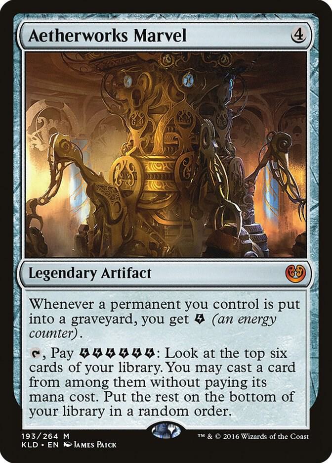 Aetherworks Marvel 193 card from Kaladesh