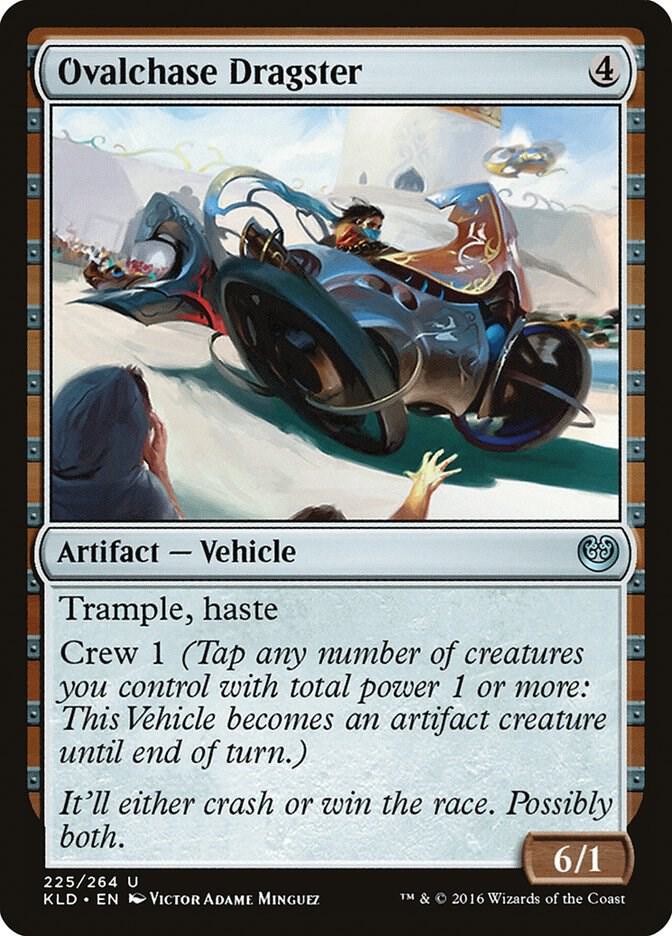 Ovalchase Dragster 225 card from Kaladesh