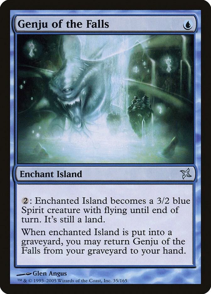 Genju of the Falls 35 card from Betrayers of Kamigawa