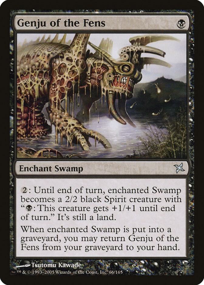 Genju of the Fens 66 card from Betrayers of Kamigawa