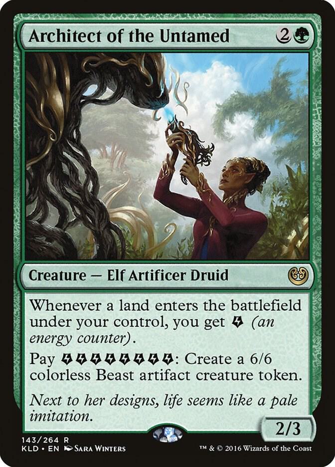 Architect of the Untamed 143 card from Kaladesh