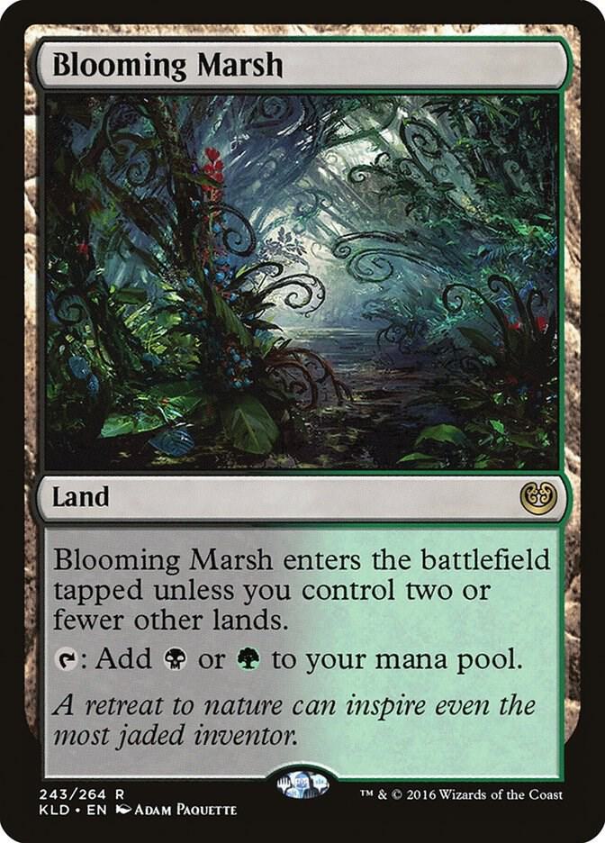 Blooming Marsh 243 card from Kaladesh