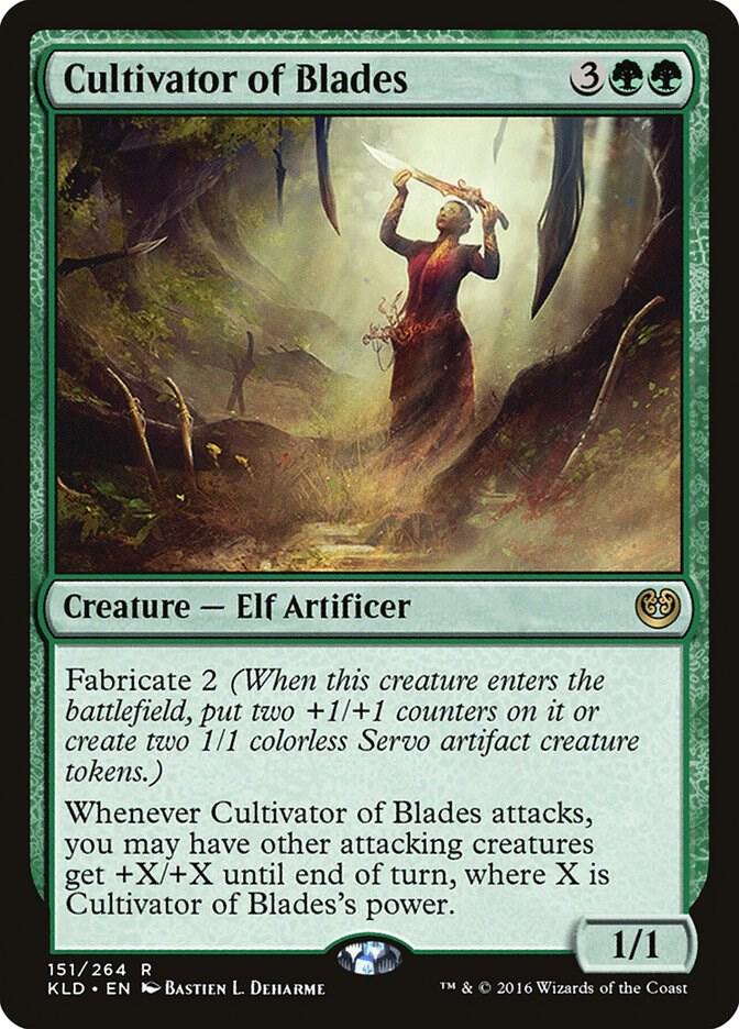 Cultivator of Blades 151 card from Kaladesh