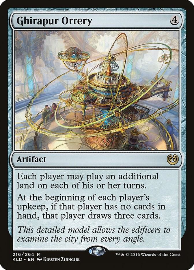 Ghirapur Orrery 216 card from Kaladesh