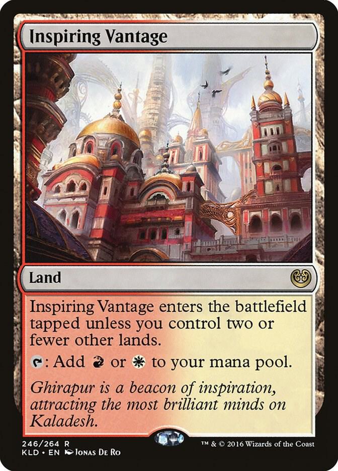 Inspiring Vantage 246 card from Kaladesh