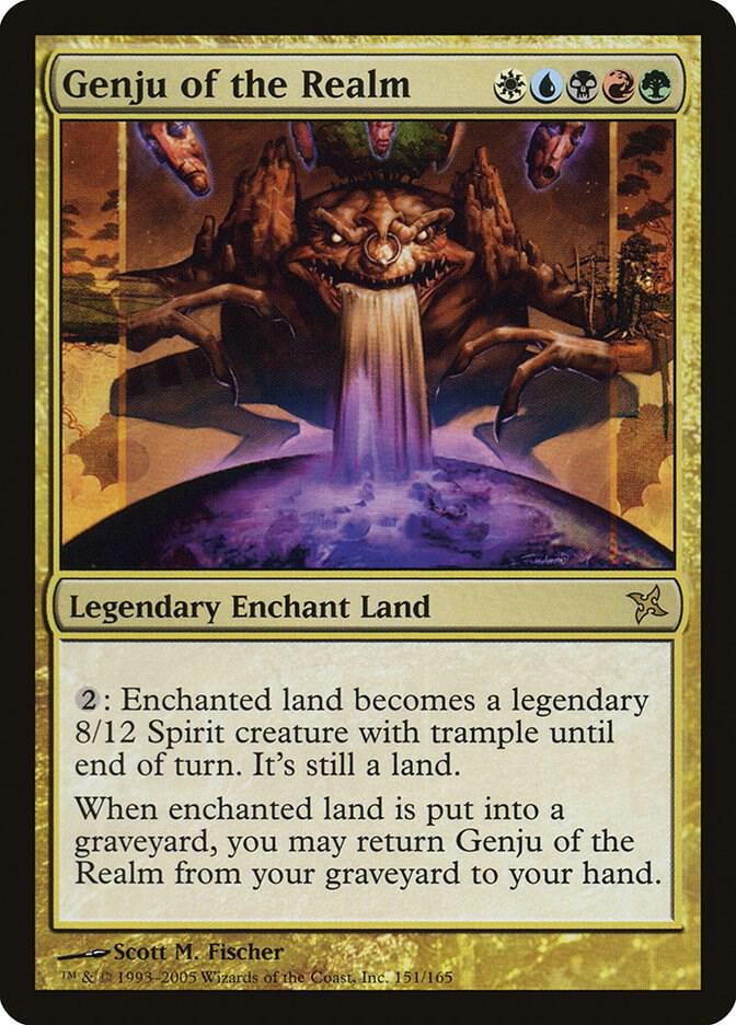 Genju of the Realm 151 card from Betrayers of Kamigawa
