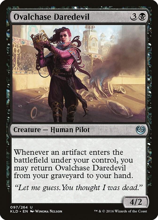 Ovalchase Daredevil 97 card from Kaladesh