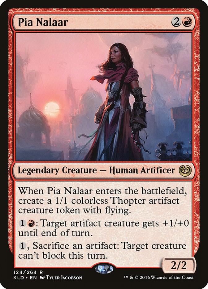 Pia Nalaar 124 card from Kaladesh