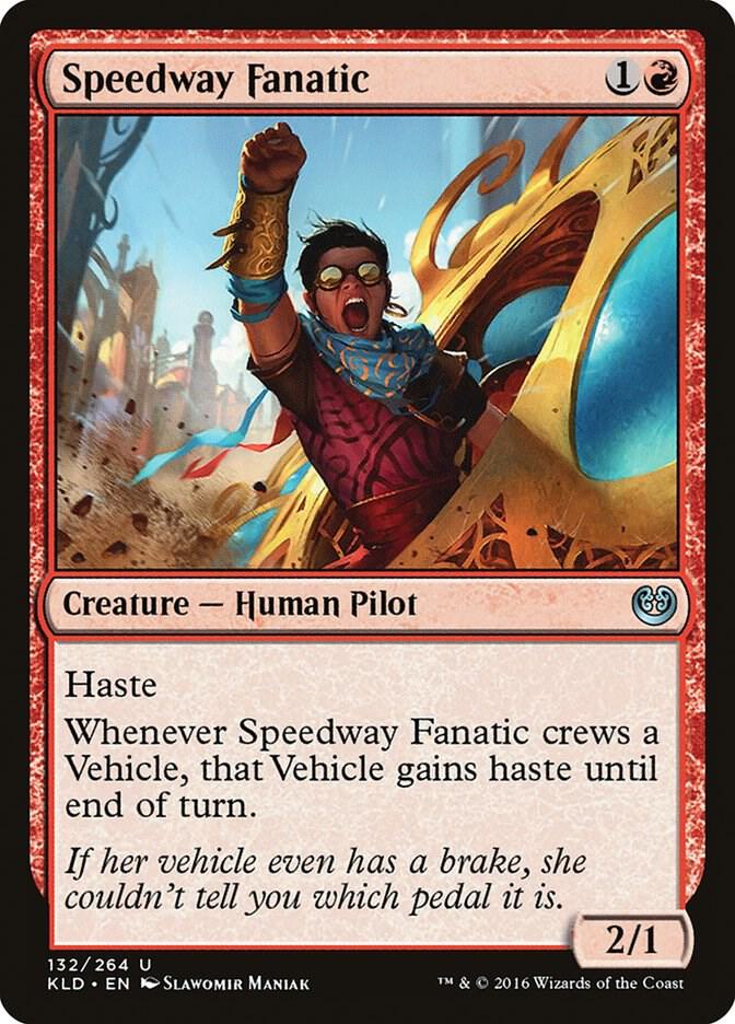 Speedway Fanatic 132 card from Kaladesh