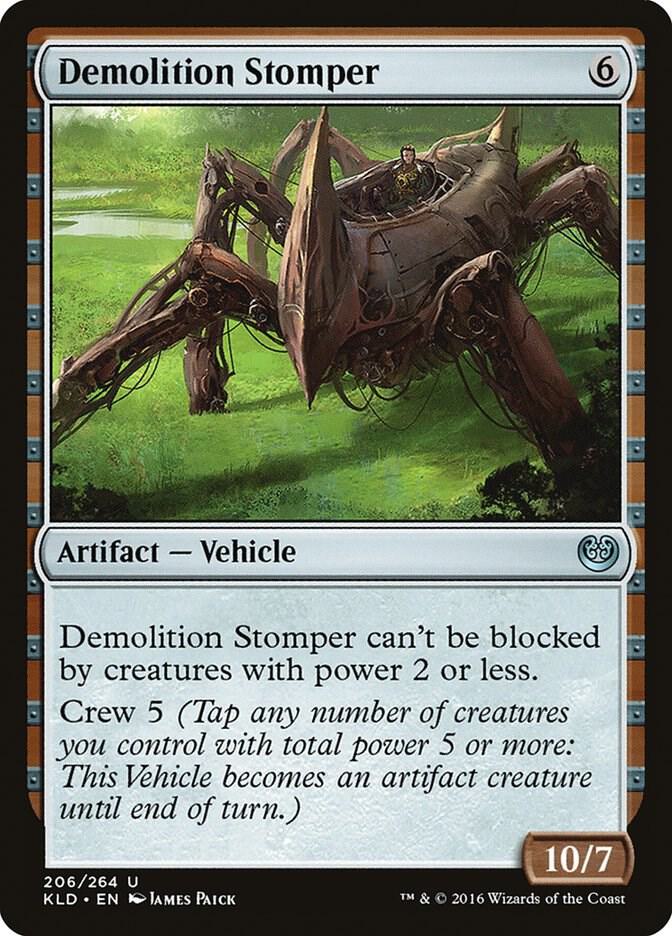 Demolition Stomper 206 card from Kaladesh