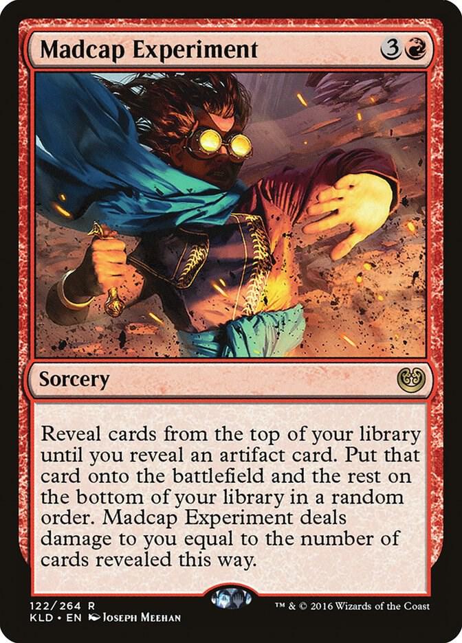 Madcap Experiment 122 card from Kaladesh