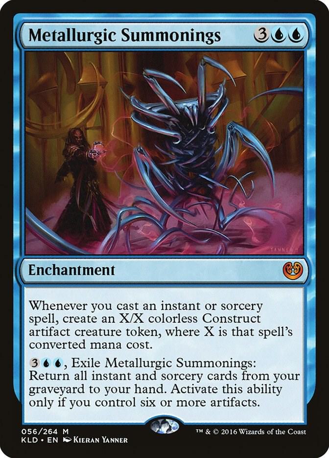Metallurgic Summonings 56 card from Kaladesh