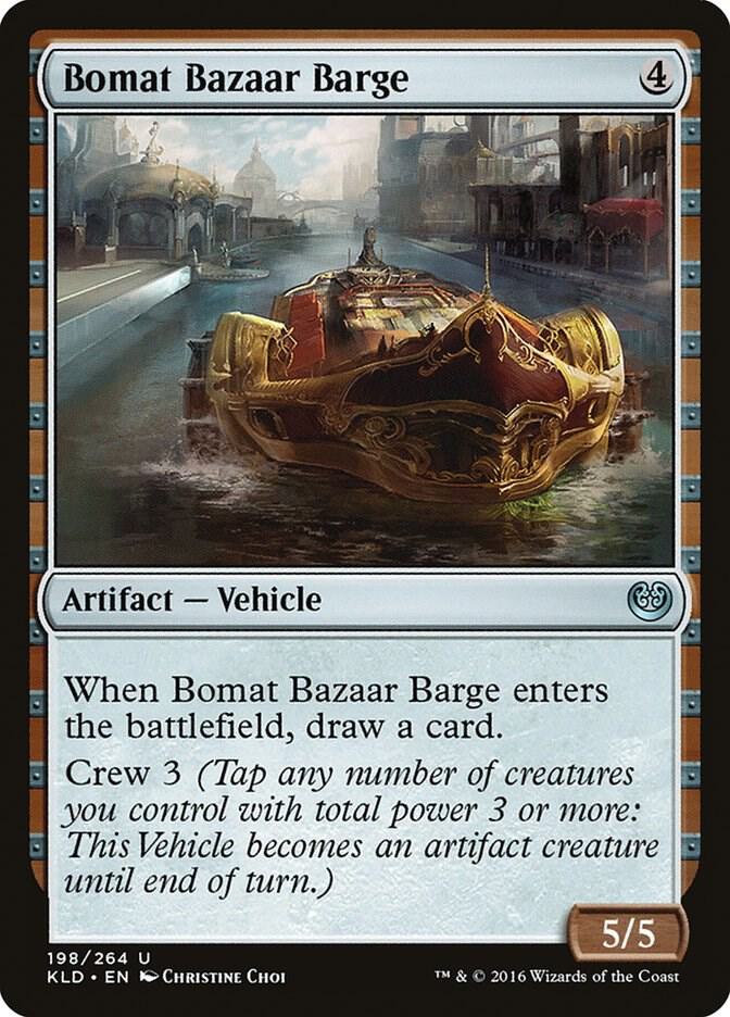 Bomat Bazaar Barge 198 card from Kaladesh