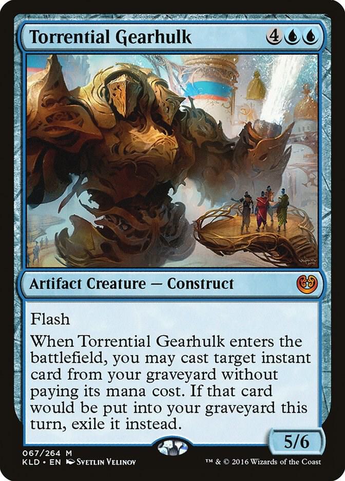 Torrential Gearhulk 67 card from Kaladesh