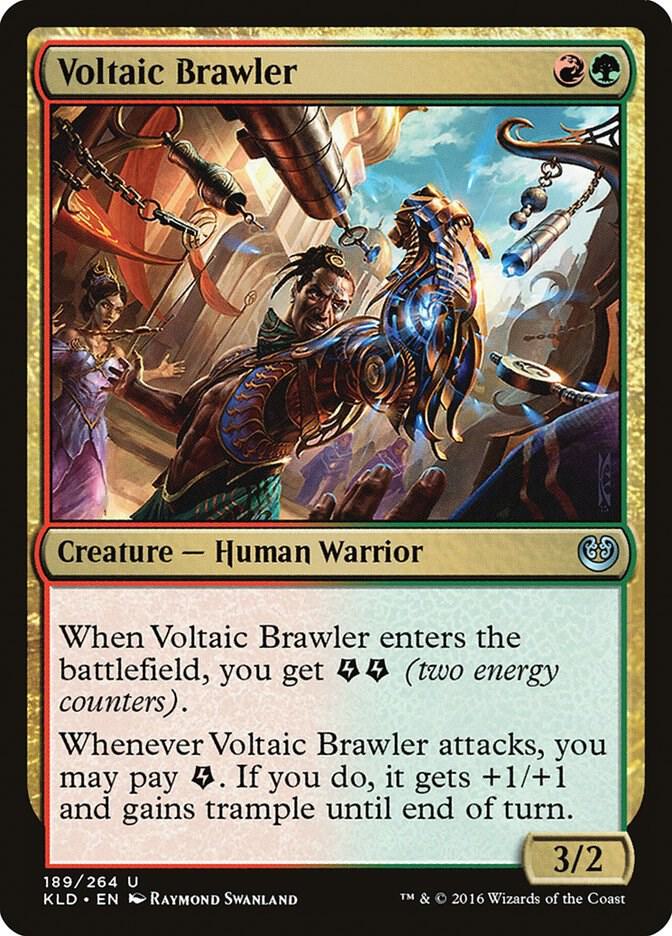 Voltaic Brawler 189 card from Kaladesh