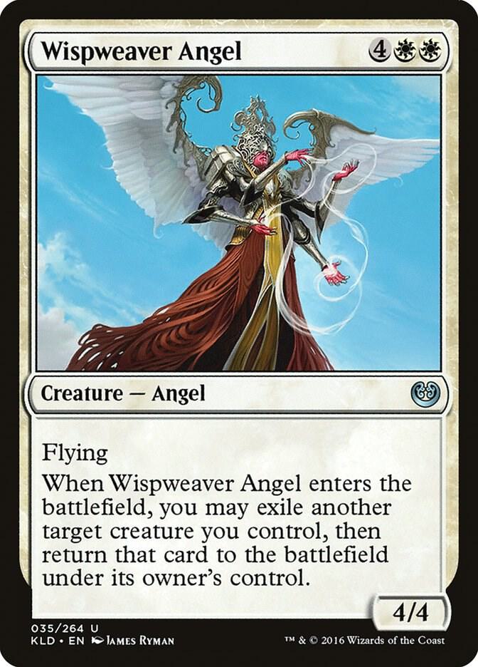 Wispweaver Angel 35 card from Kaladesh
