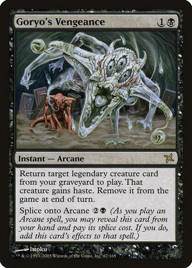 Goryo's Vengeance 67 card from Betrayers of Kamigawa