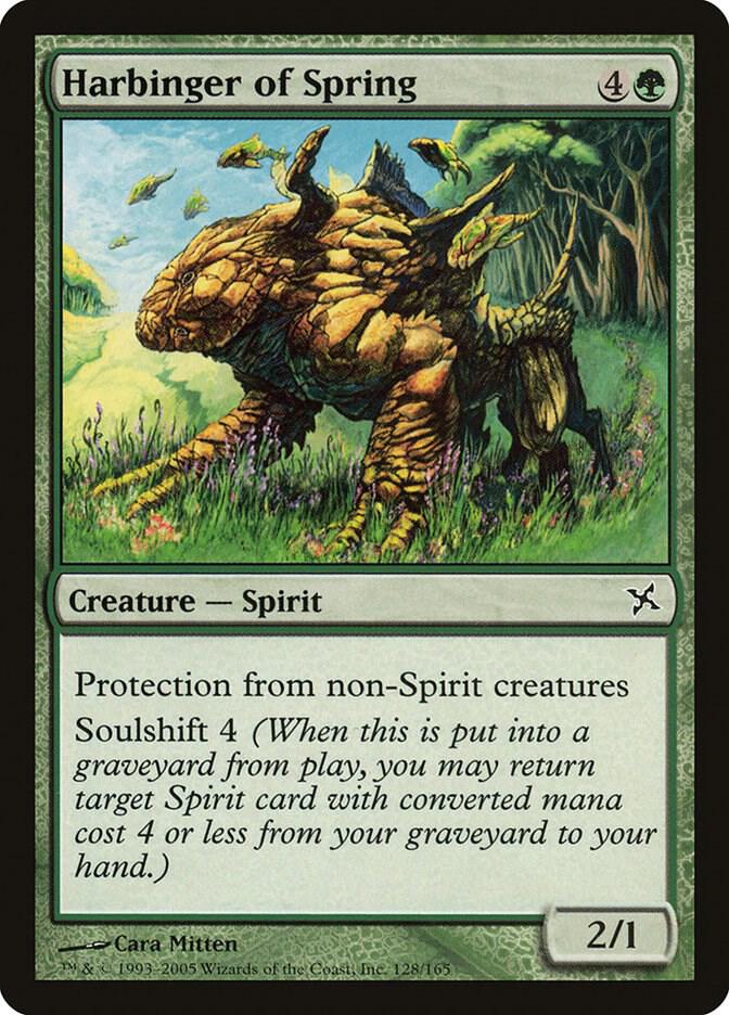Harbinger of Spring 128 card from Betrayers of Kamigawa