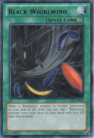 Black Whirlwind (Purple) DL15-EN015 card from Duelist League Promo