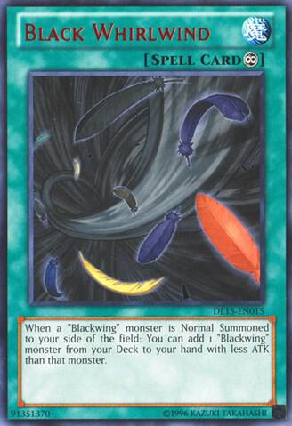 Black Whirlwind (Red) DL15-EN015 card from Duelist League Promo