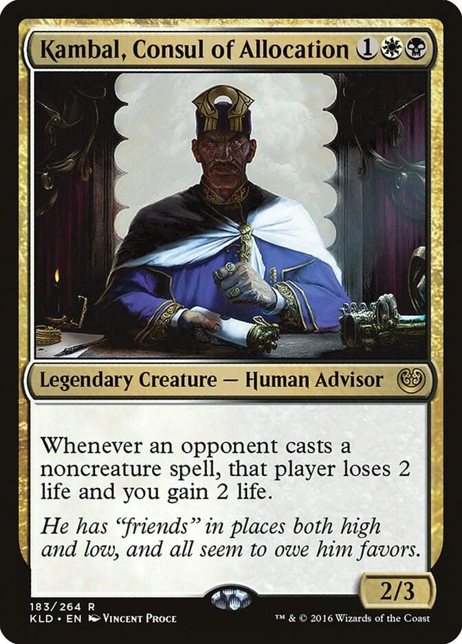 Kambal, Consul of Allocation 183 card from Kaladesh