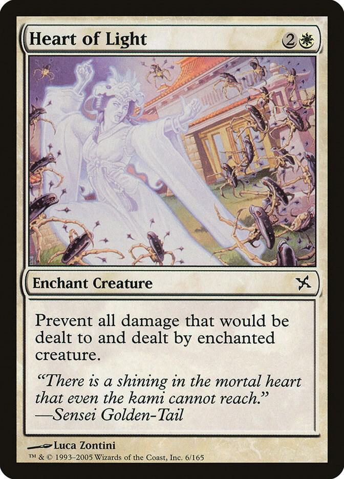 Heart of Light 6 card from Betrayers of Kamigawa