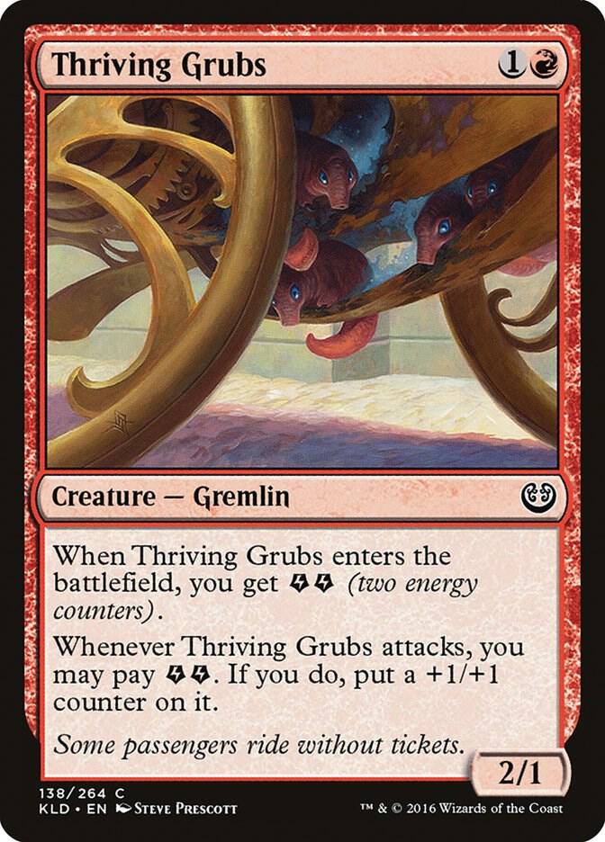 Thriving Grubs 138 card from Kaladesh