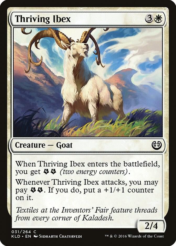 Thriving Ibex 31 card from Kaladesh