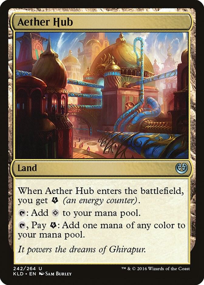 Aether Hub 242 card from Kaladesh