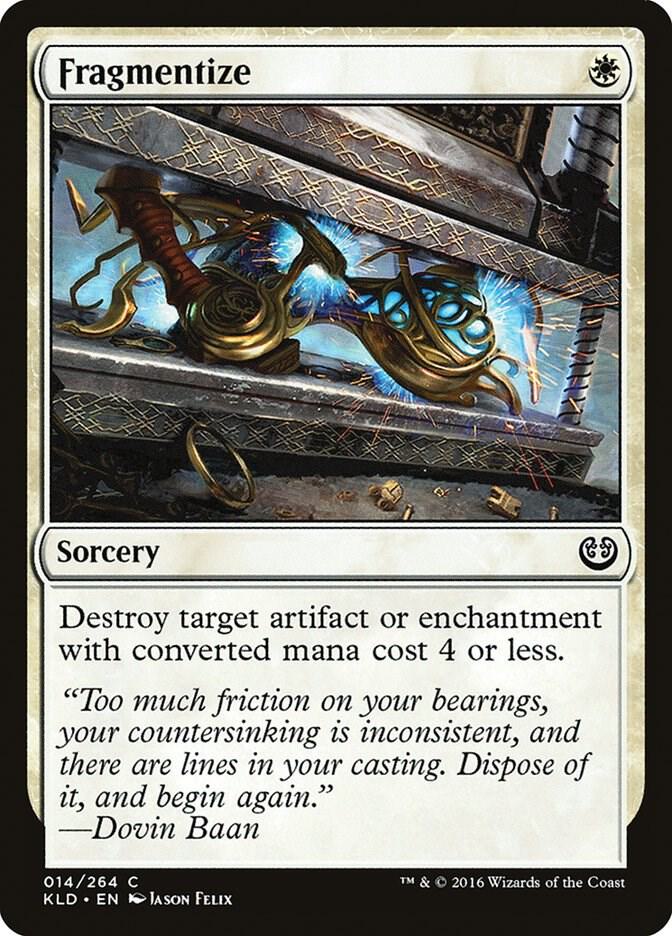 Fragmentize 14 card from Kaladesh