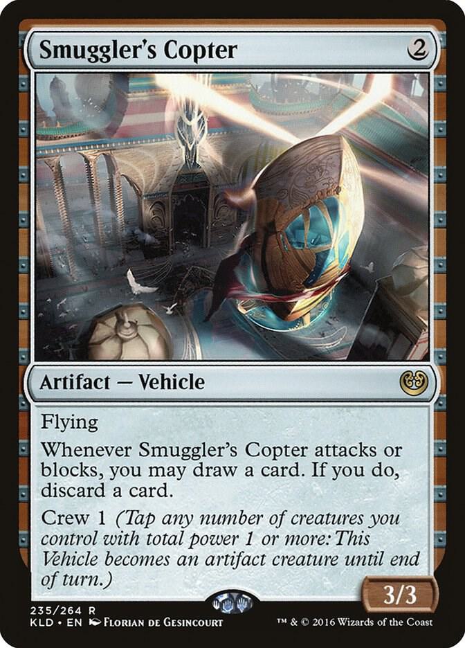 Smuggler's Copter 235 card from Kaladesh