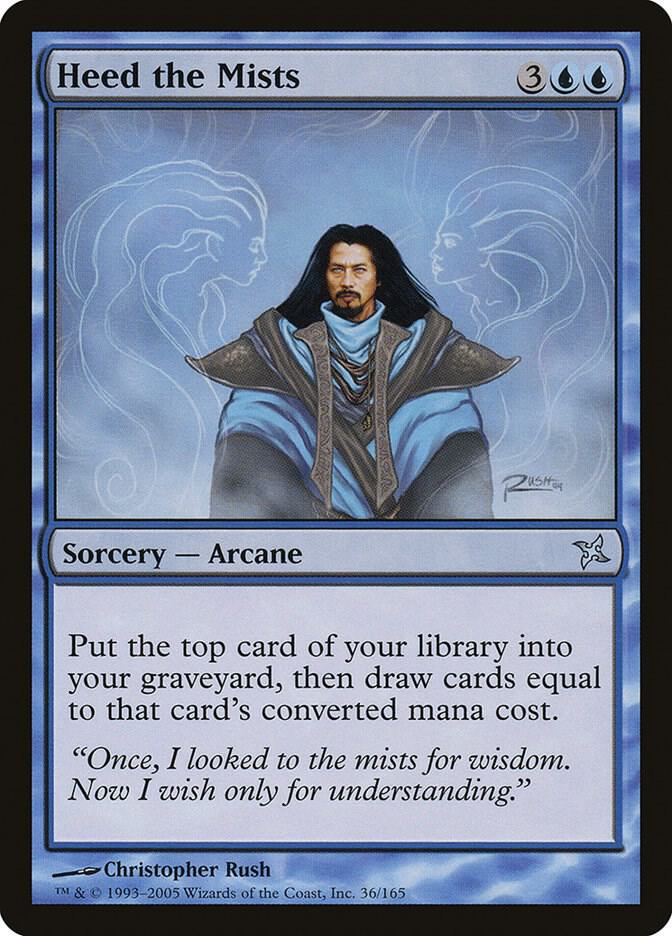 Heed the Mists 36 card from Betrayers of Kamigawa