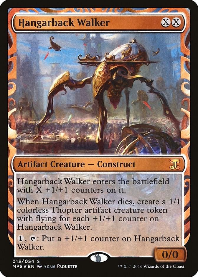 Hangarback Walker 13 card from Masterpiece Series: Kaladesh Inventions