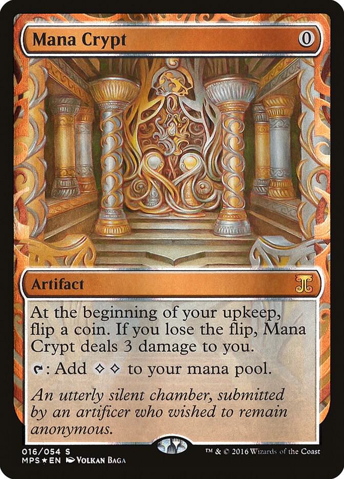 Mana Crypt 16 card from Masterpiece Series: Kaladesh Inventions