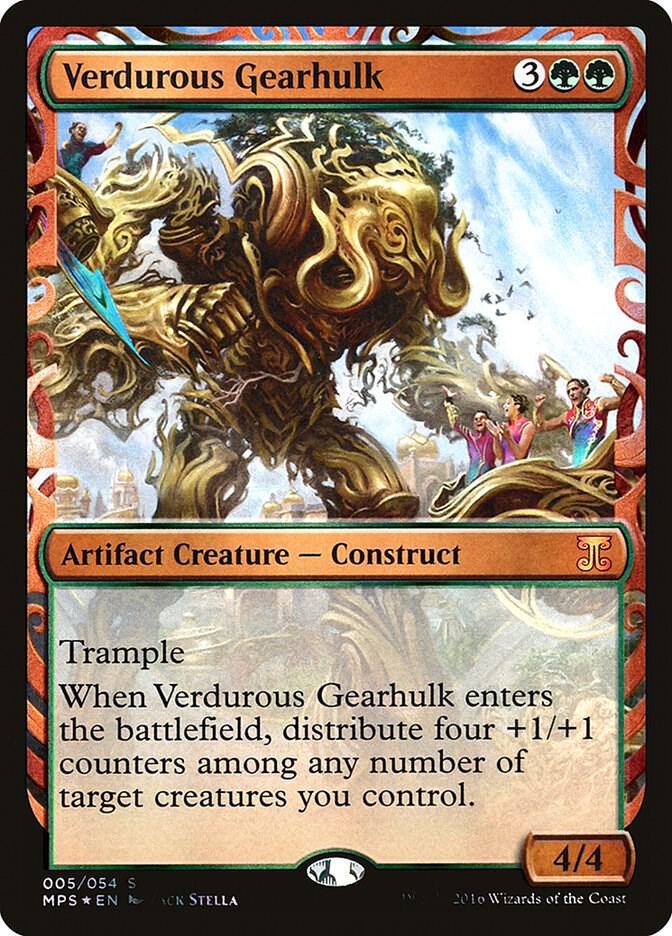 Verdurous Gearhulk 5 card from Masterpiece Series: Kaladesh Inventions