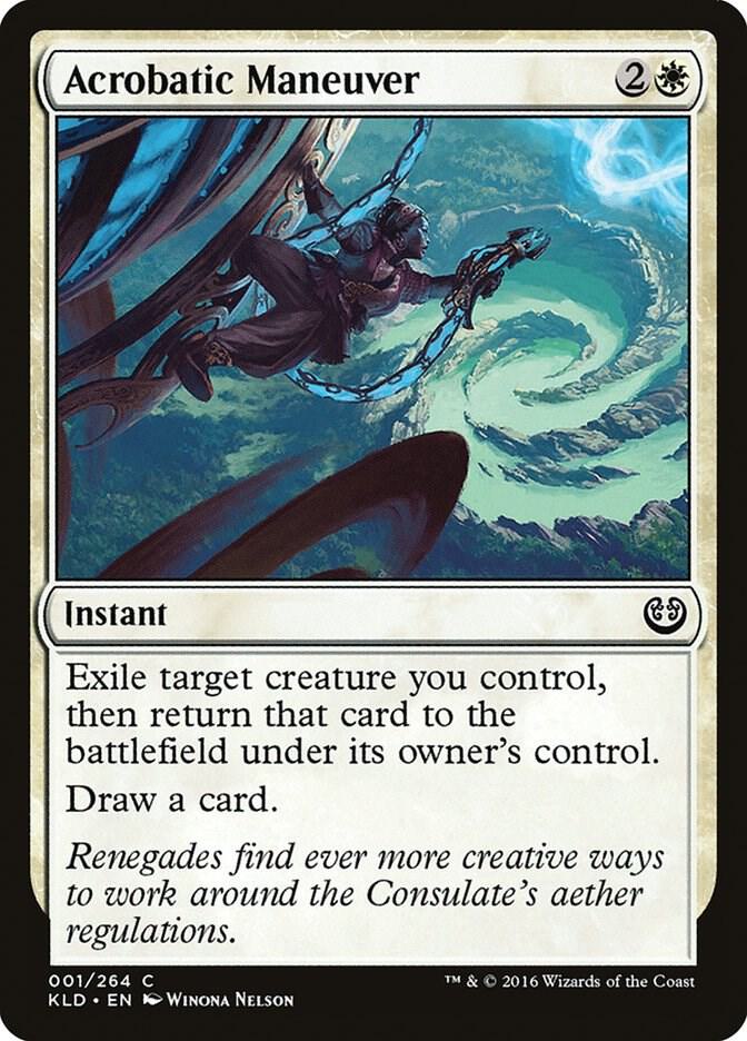 Acrobatic Maneuver 1 card from Kaladesh